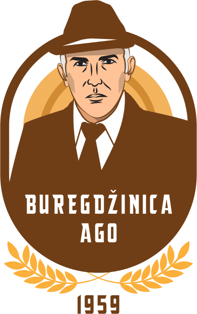 Logo Buregdžinice AGO, osnovane 1959. godine